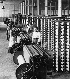 Operate: Cotton spinning mill, 1905
