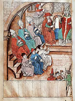 1414: Council of Constance (1414-1418), called in order to end the
