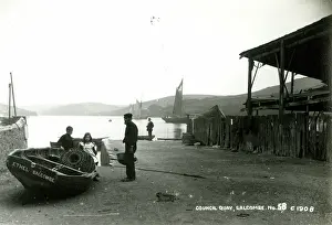 Salcombe: Council Quay, Salcombe, Devon
