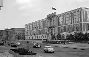 Trabi: Council of State building, Berlin, East Germany