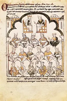 Toledan: Council of Toledo (6th-7th c.). Illustration