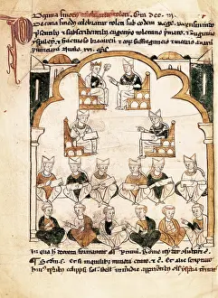 Toledan: Council of Toledo (6th-7th c.). Illustration