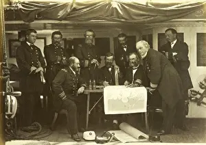 Lcgr1711: Council of War on USS COLORADO, after it was shelled