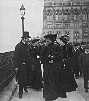 Andrassy: Count Gyula Andrassy in Budapest, 1906