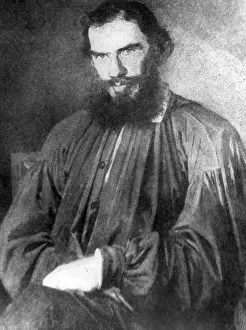 Kramskoi: Count Lev Nikolayevich Tolstoy