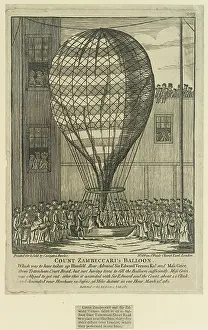 Reduced: Count Zambeccari's balloon