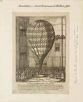 Reduced: Count Zambeccari's balloon