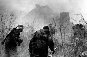 Grossdeutschland: Counterattack of the regiment Grossdeutschland on the