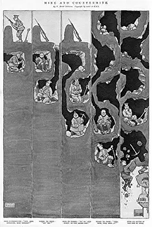 Tunnelling: Mine and Countermine by Heath Robinson