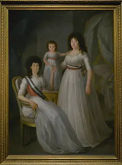 Generations: The Countess-Duchess of Benavente (?), accompanied
