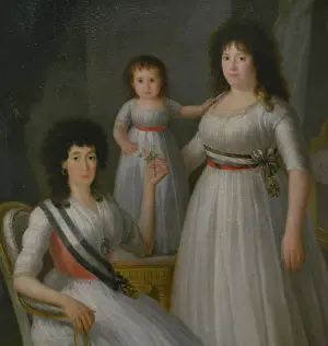 Generations: The Countess-Duchess of Benavente (?), accompanied