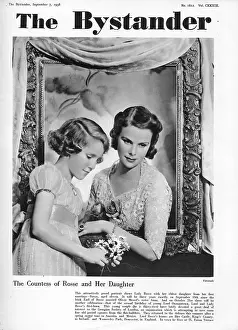 Bystander: The Countess of Rosse and her Daughter