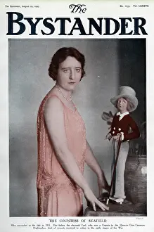 Peerage: Countess of Seafield by Madame Yevonde