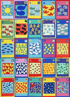 Ayliffe: Counting Poster ' spaper collage