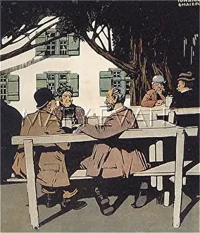 Biergarten: COUNTRY BIERGARTEN, 1908