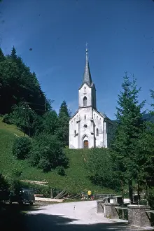Heinz Zinram: Country church, Austria