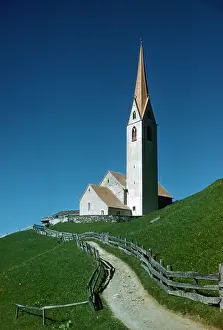 Heinz Zinram: Country church, Austria
