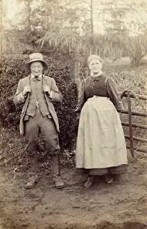 Yokel: Country Farmer and his wife