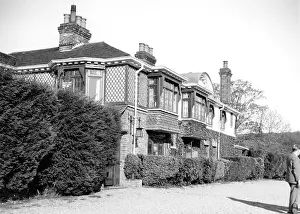 The Peter Butt Aviation Collection: A country house facade in England