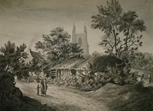 Smyth: Country lane in Croydon, Surrey