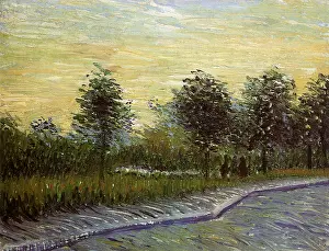 Shrubbery: Country Lane, by Van Gogh