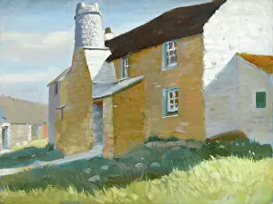 Sheppard: Country scene with farm building
