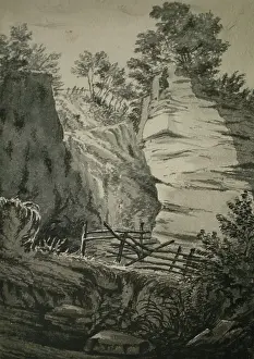 Smyth: Country scene with trees and rocks