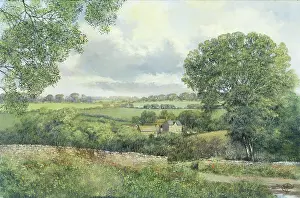 Stow: Countryside Scene, Nr Stow on the WoId