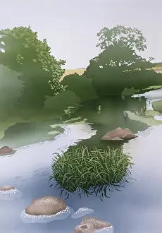Stillness: A countryside stream
