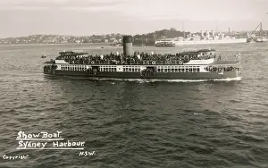 Showboat: County class cruiser tourist showboat, Sydney, Australia
