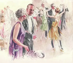 Delineator: Couple in the Ballroom