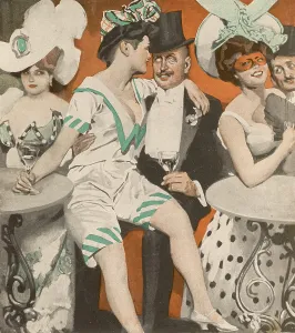Carnivals: Couple at the Berlin Carnival