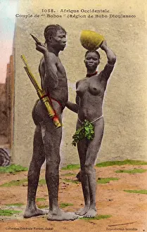Bobo: Couple - Bobo Tribe, Senegal