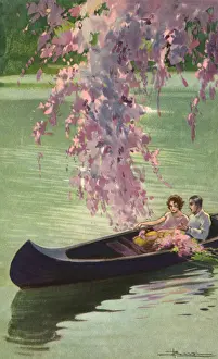 Sculls: Couple in Canoe