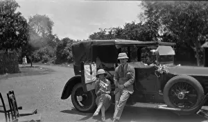Indore: Couple with their car in India