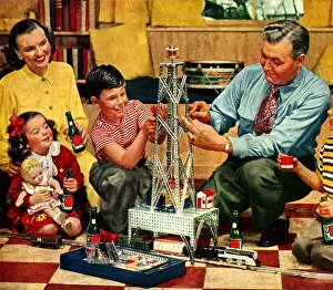 Assemble: Couple and Children Home