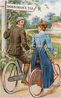 Horniman: COUPLE CYCLING/HORNIMAN