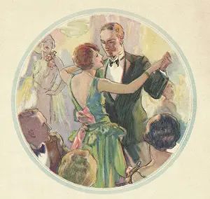 Dances: A couple dancing