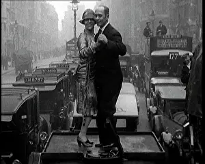 Charleston: A Couple Dancing the Charleston on the Top
