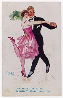 C1920: Couple Dancing circa 1920