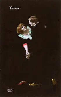 Grenville Collins / Tom Gillmor Collection: A couple dancing a tango