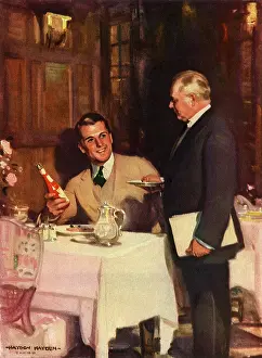 Maitre: Couple Dining