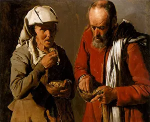 Impoverished: Couple Eating Peas