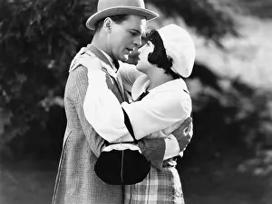 Intimacies: Couple embracing