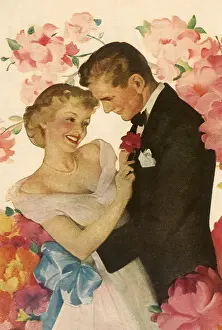 Devote: Couple Among Flowers