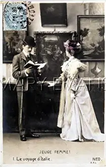 Consults: COUPLE IN A GALLERY