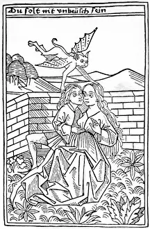 Adultery: Couple in the garden