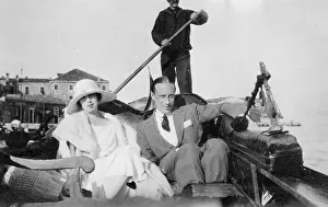 Privileged: Couple in a gondola, Venice
