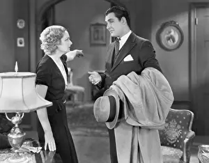 Spats: Couple having fight at home