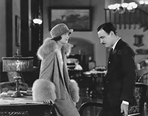 Disagreement: Couple having serious interaction